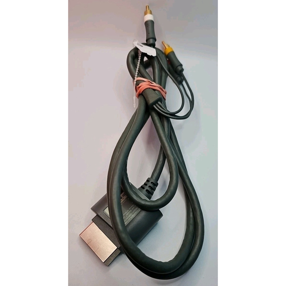 Job Lot Of OEM Microsoft Xbox 360 AC Adapters, AV Cables, Breakaway Cables Etc. - Picture 7 of 16